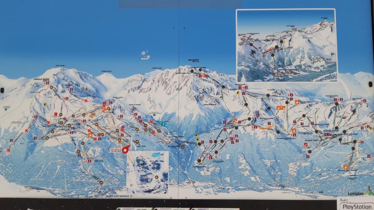 Bourg St Maurice Les Arcs 1800 Charvet Belles Challes Vue Panoramique, Nature, Bien Etre, Paisible, Espace Εξωτερικό φωτογραφία